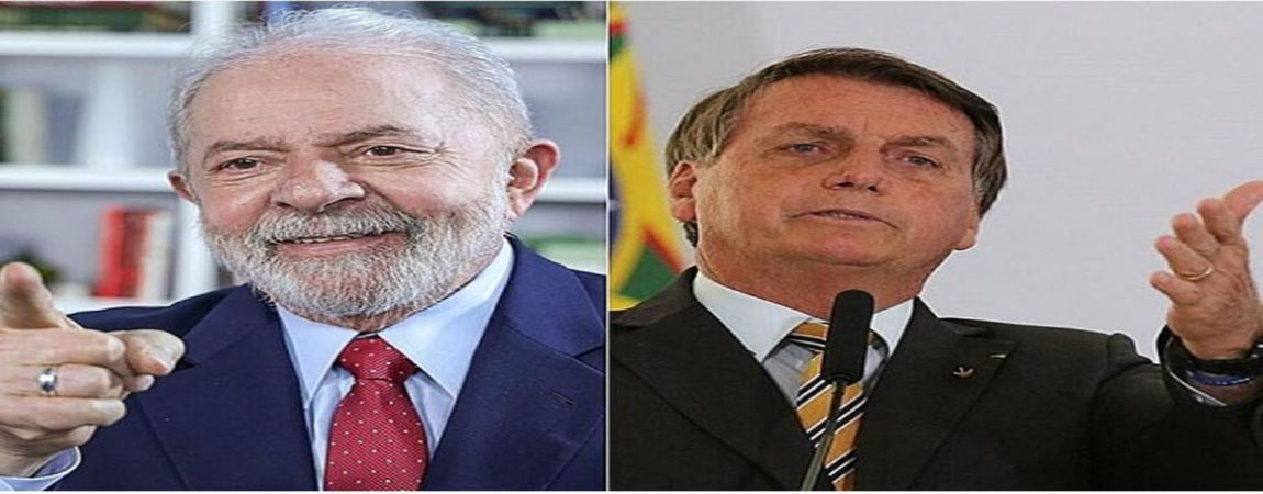 Ipec: Lula tem 54% dos votos válidos no 2° turno, contra 46% de Bolsonaro